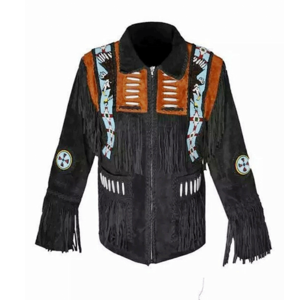 Cowboy Fringe Leather Jackets